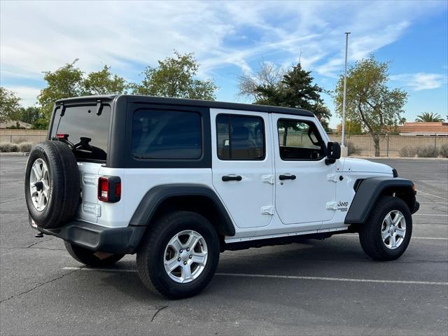 used 2020 Jeep Wrangler Unlimited car, priced at $25,122