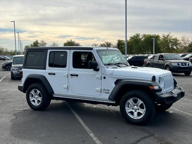 used 2020 Jeep Wrangler Unlimited car, priced at $25,122