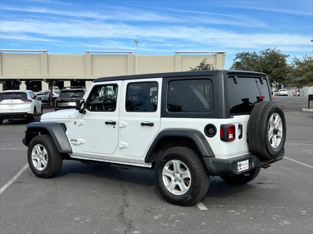 used 2020 Jeep Wrangler Unlimited car, priced at $25,122