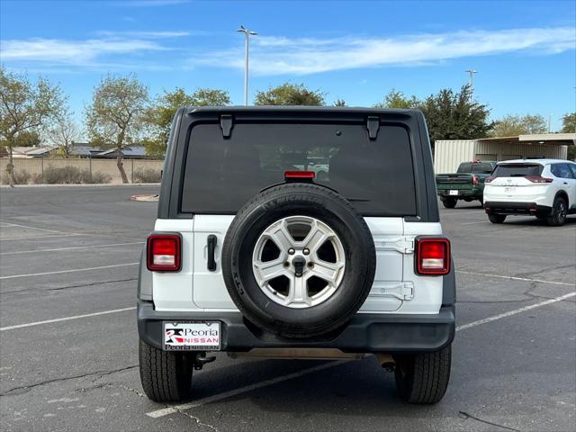 used 2020 Jeep Wrangler Unlimited car, priced at $25,122