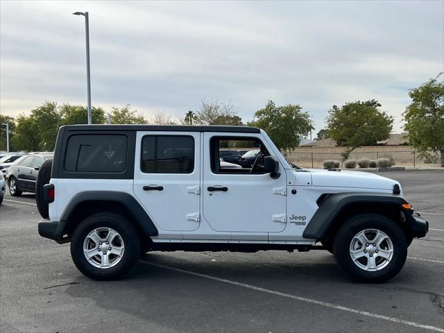 used 2020 Jeep Wrangler Unlimited car, priced at $25,122