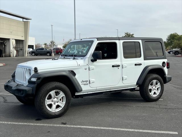 used 2020 Jeep Wrangler Unlimited car, priced at $25,122