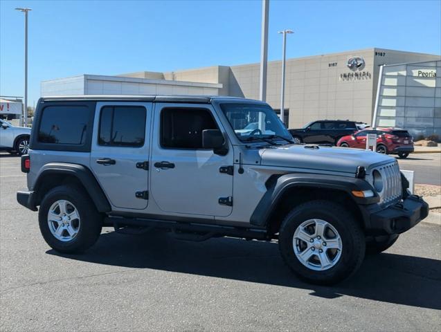 used 2020 Jeep Wrangler Unlimited car, priced at $24,288