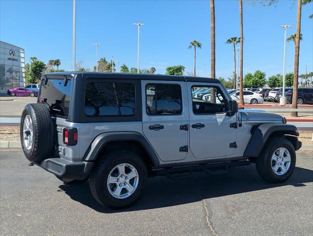 used 2020 Jeep Wrangler Unlimited car, priced at $24,288