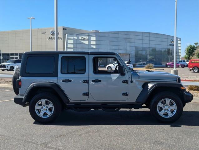 used 2020 Jeep Wrangler Unlimited car, priced at $24,288