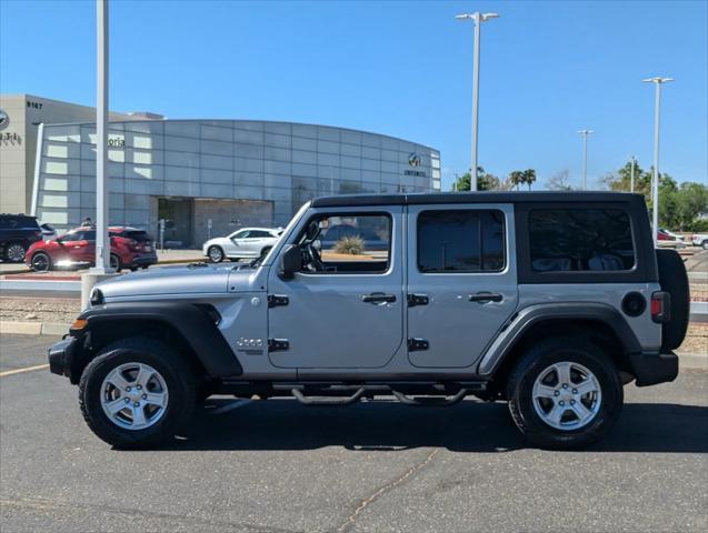 used 2020 Jeep Wrangler Unlimited car, priced at $24,288