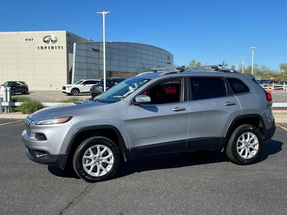 used 2017 Jeep Cherokee car, priced at $11,682