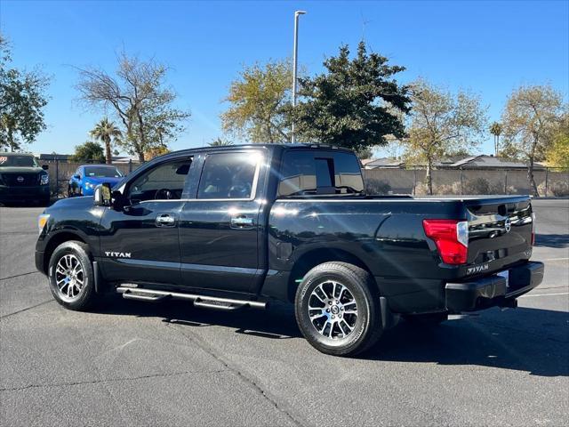 used 2021 Nissan Titan car, priced at $23,999