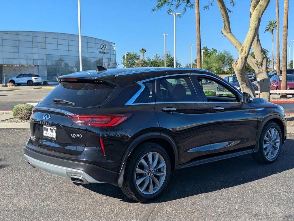 used 2022 INFINITI QX50 car, priced at $27,475