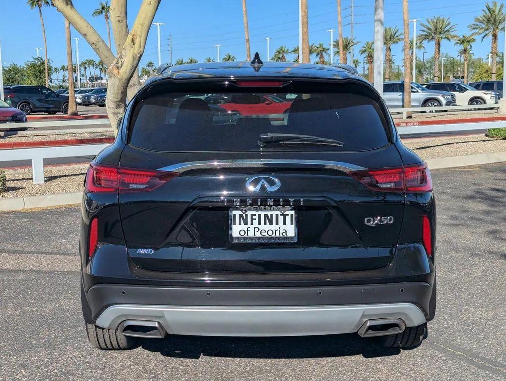 used 2022 INFINITI QX50 car, priced at $27,475