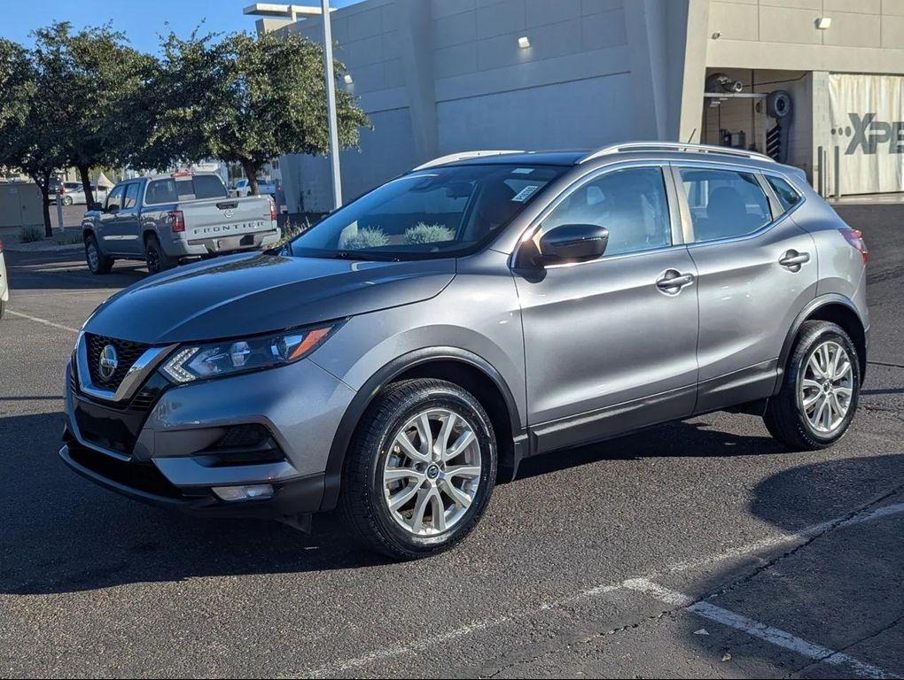 used 2021 Nissan Rogue Sport car, priced at $16,221