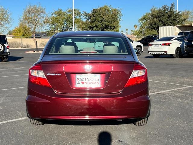 used 2012 Honda Civic car, priced at $6,775