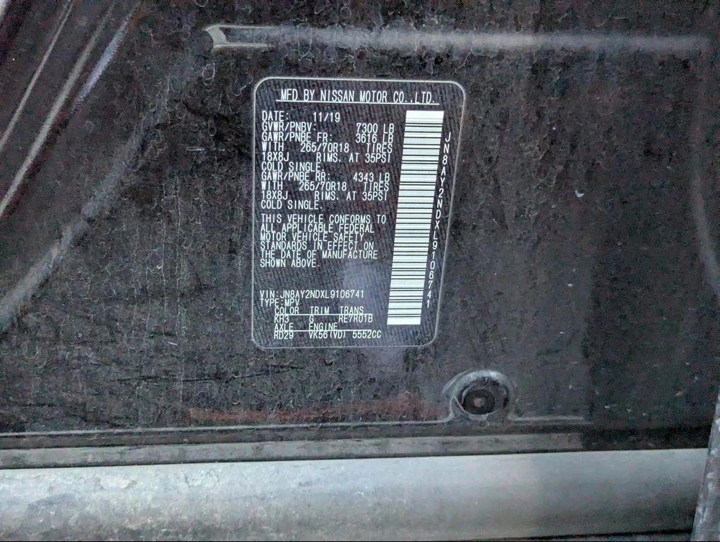 used 2020 Nissan Armada car, priced at $20,475