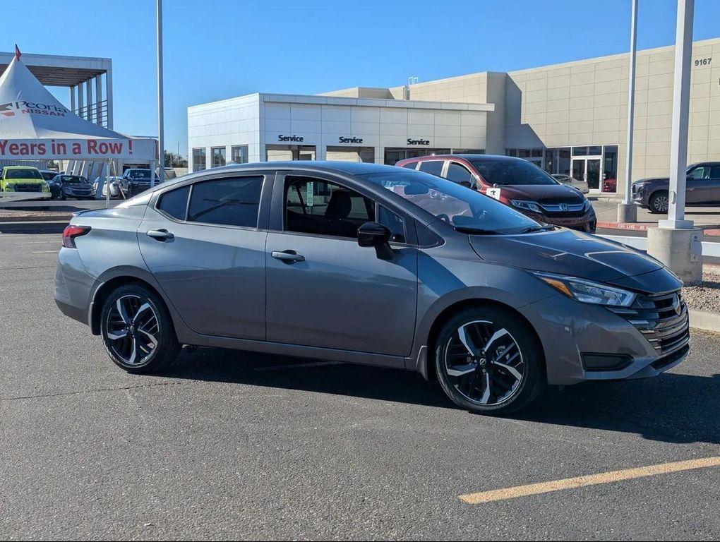used 2025 Nissan Versa car, priced at $19,743