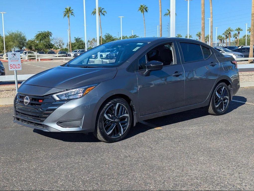 used 2025 Nissan Versa car, priced at $19,743