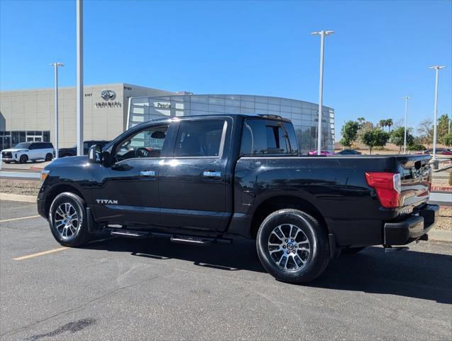 used 2021 Nissan Titan car, priced at $23,999