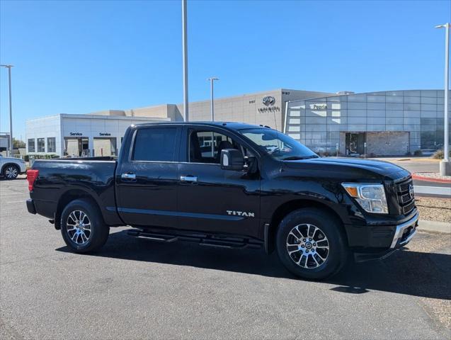 used 2021 Nissan Titan car, priced at $23,999