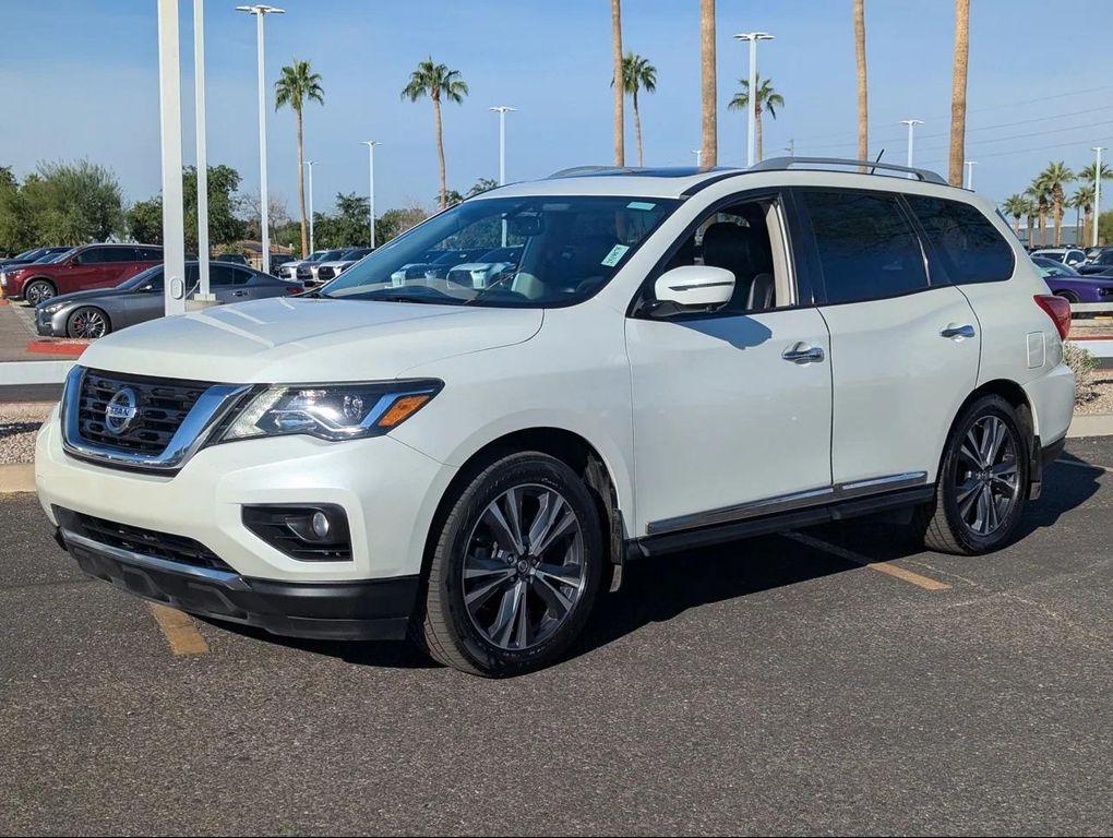 used 2017 Nissan Pathfinder car, priced at $14,213