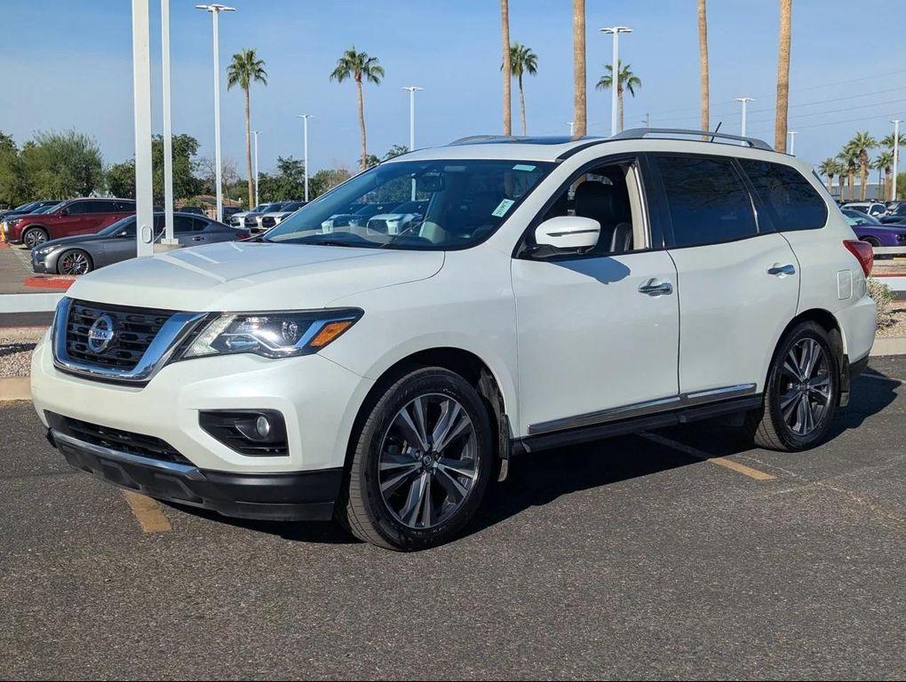 used 2017 Nissan Pathfinder car, priced at $14,213