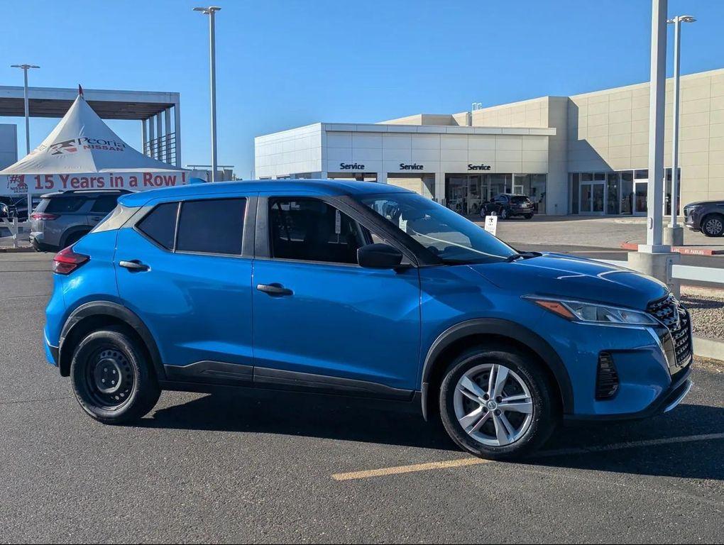 used 2023 Nissan Kicks car, priced at $15,899