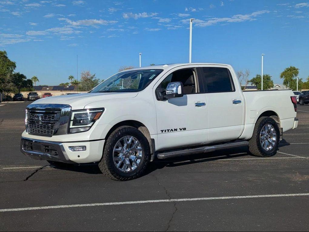 used 2020 Nissan Titan car, priced at $21,975
