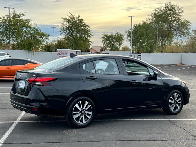 used 2021 Nissan Versa car, priced at $14,585