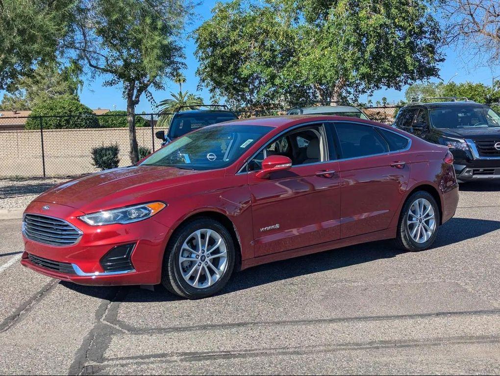 used 2019 Ford Fusion Hybrid car, priced at $17,523