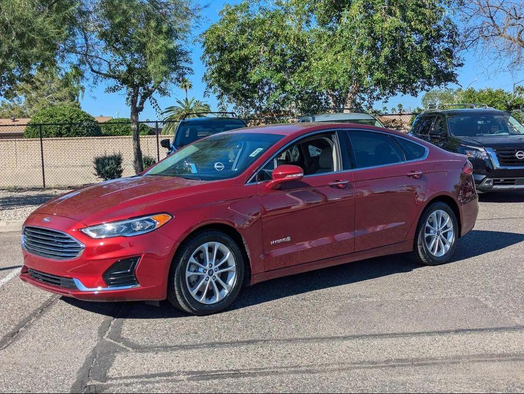 used 2019 Ford Fusion Hybrid car, priced at $15,975