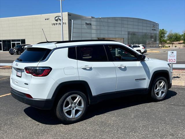 used 2023 Jeep Compass car, priced at $20,887
