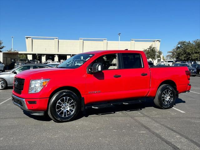 used 2022 Nissan Titan car, priced at $29,188