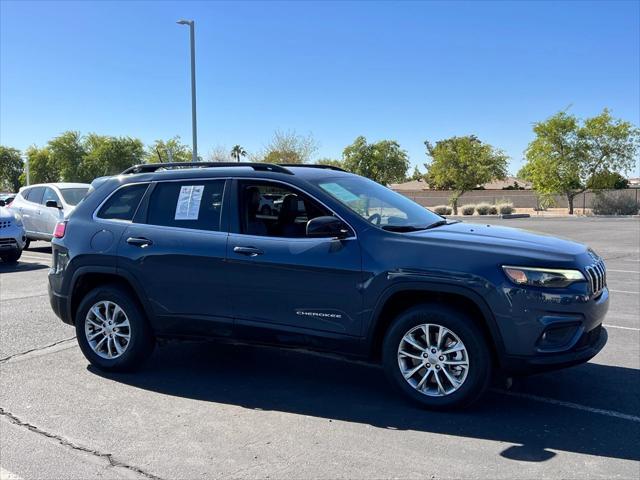 used 2022 Jeep Cherokee car, priced at $19,488