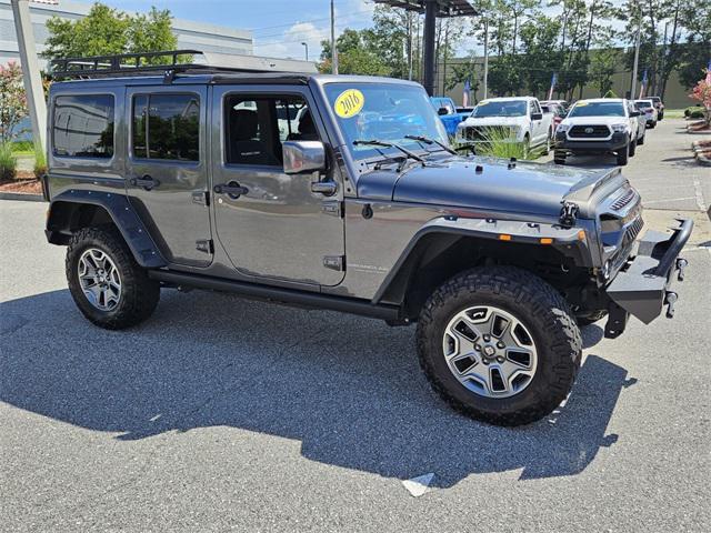 used 2016 Jeep Wrangler Unlimited car, priced at $21,990