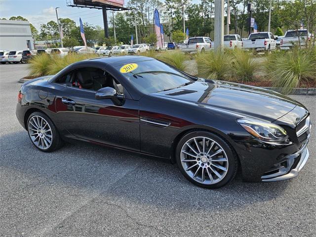 used 2017 Mercedes-Benz SLC 300 car, priced at $22,590