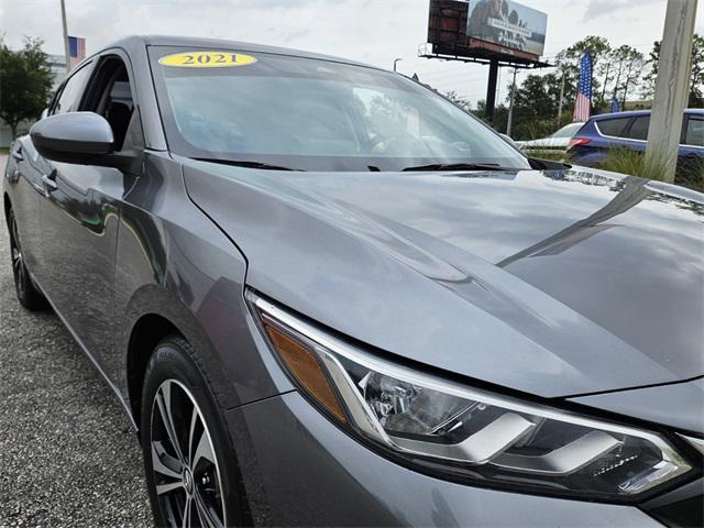 used 2021 Nissan Sentra car, priced at $15,495