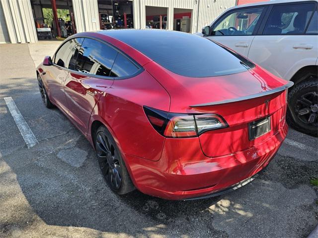 used 2023 Tesla Model 3 car, priced at $33,995