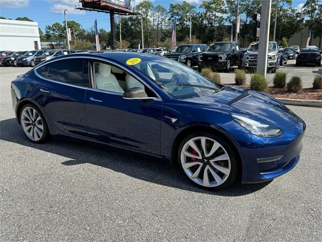 used 2018 Tesla Model 3 car, priced at $20,795