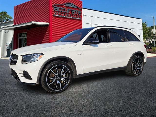 used 2017 Mercedes-Benz AMG GLC 43 car, priced at $23,990