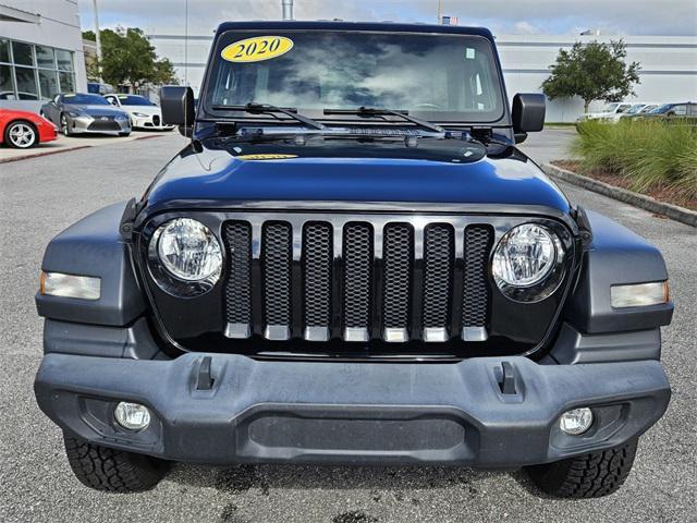 used 2020 Jeep Wrangler Unlimited car, priced at $26,695