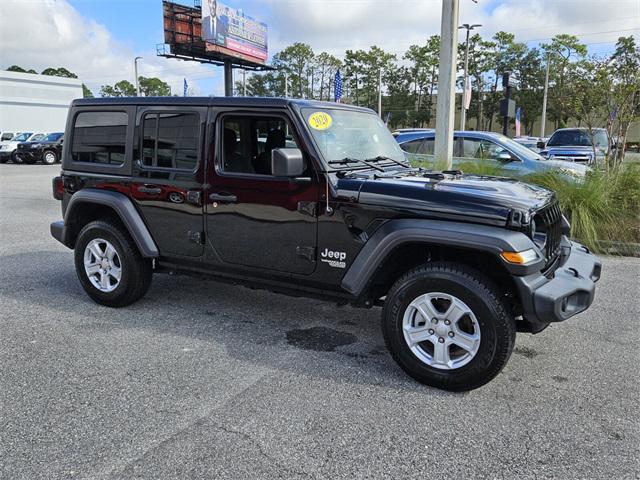 used 2020 Jeep Wrangler Unlimited car, priced at $26,695