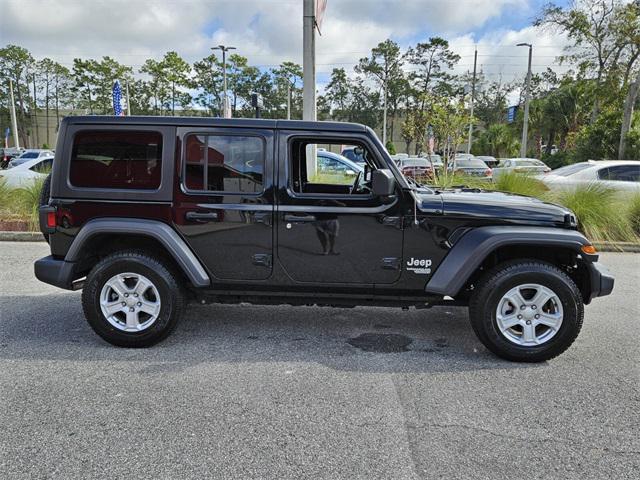 used 2020 Jeep Wrangler Unlimited car, priced at $26,695