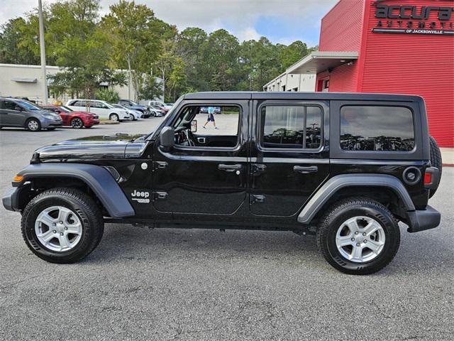 used 2020 Jeep Wrangler Unlimited car, priced at $26,695