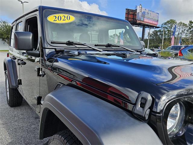 used 2020 Jeep Wrangler Unlimited car, priced at $26,695