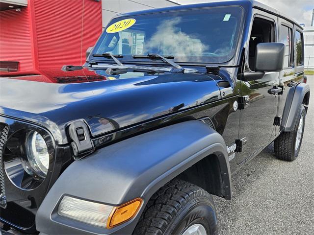 used 2020 Jeep Wrangler Unlimited car, priced at $26,695