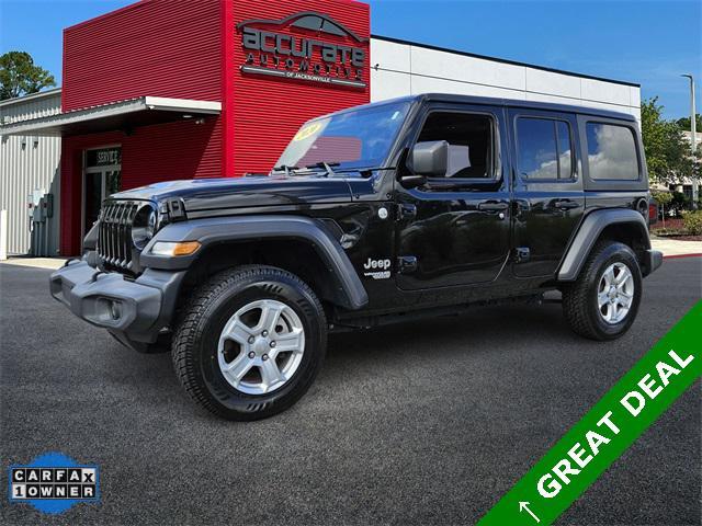 used 2020 Jeep Wrangler Unlimited car, priced at $26,695