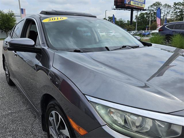 used 2016 Honda Civic car, priced at $10,490