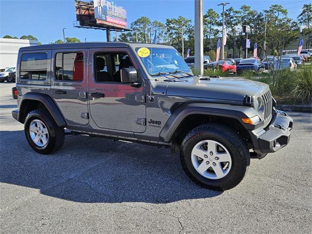 used 2022 Jeep Wrangler Unlimited car, priced at $31,690