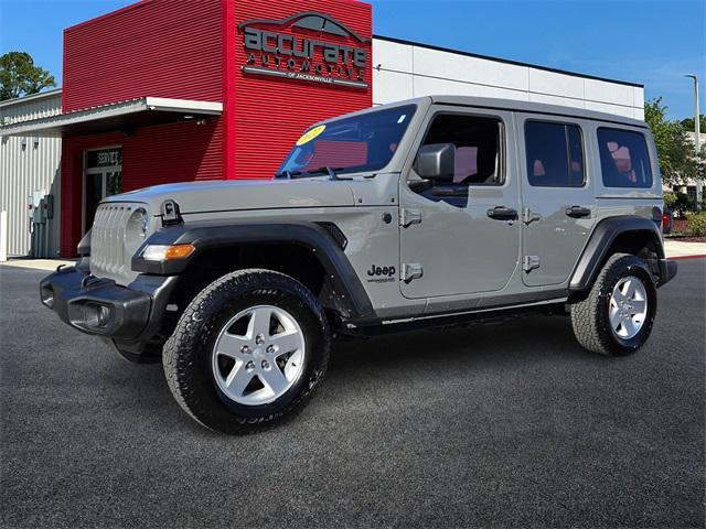 used 2022 Jeep Wrangler Unlimited car, priced at $31,690