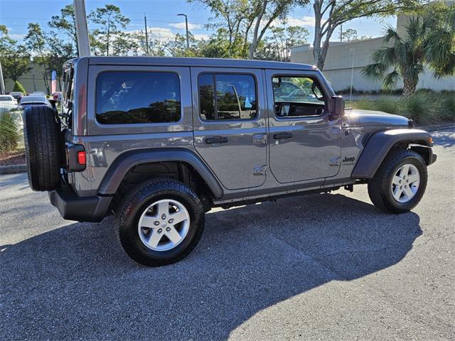 used 2022 Jeep Wrangler Unlimited car, priced at $31,690