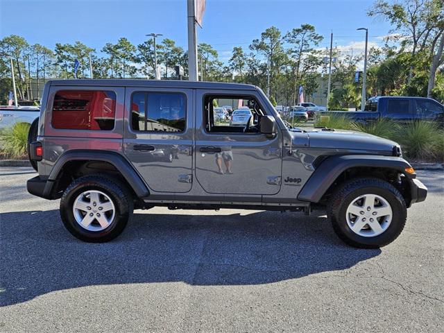 used 2022 Jeep Wrangler Unlimited car, priced at $31,690