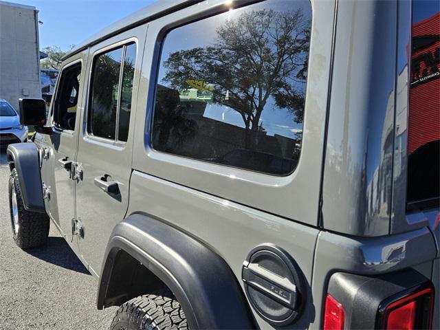 used 2022 Jeep Wrangler Unlimited car, priced at $31,690